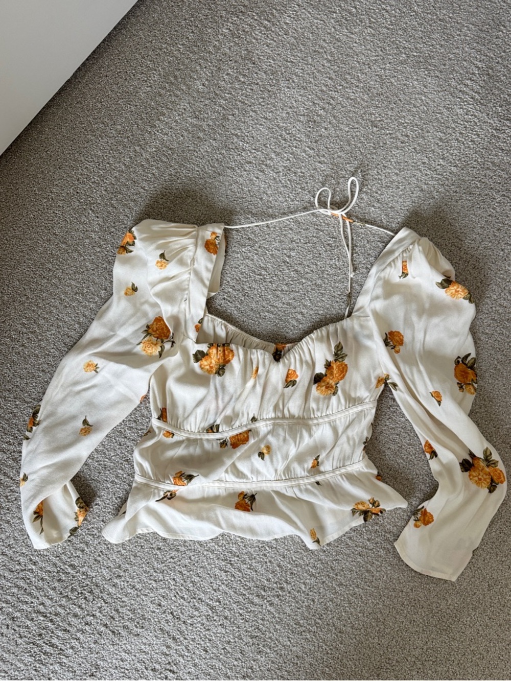 Reformation floral top